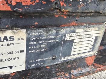 CF 75.310 / TRAILER + PALFINGER CRANE/KRAN